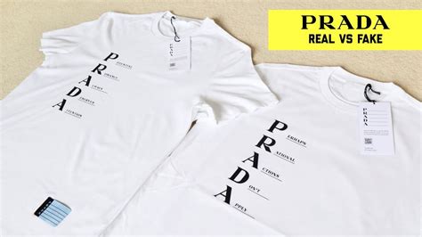 how to spot fake prada t shirt|prada counterfeit clothing.